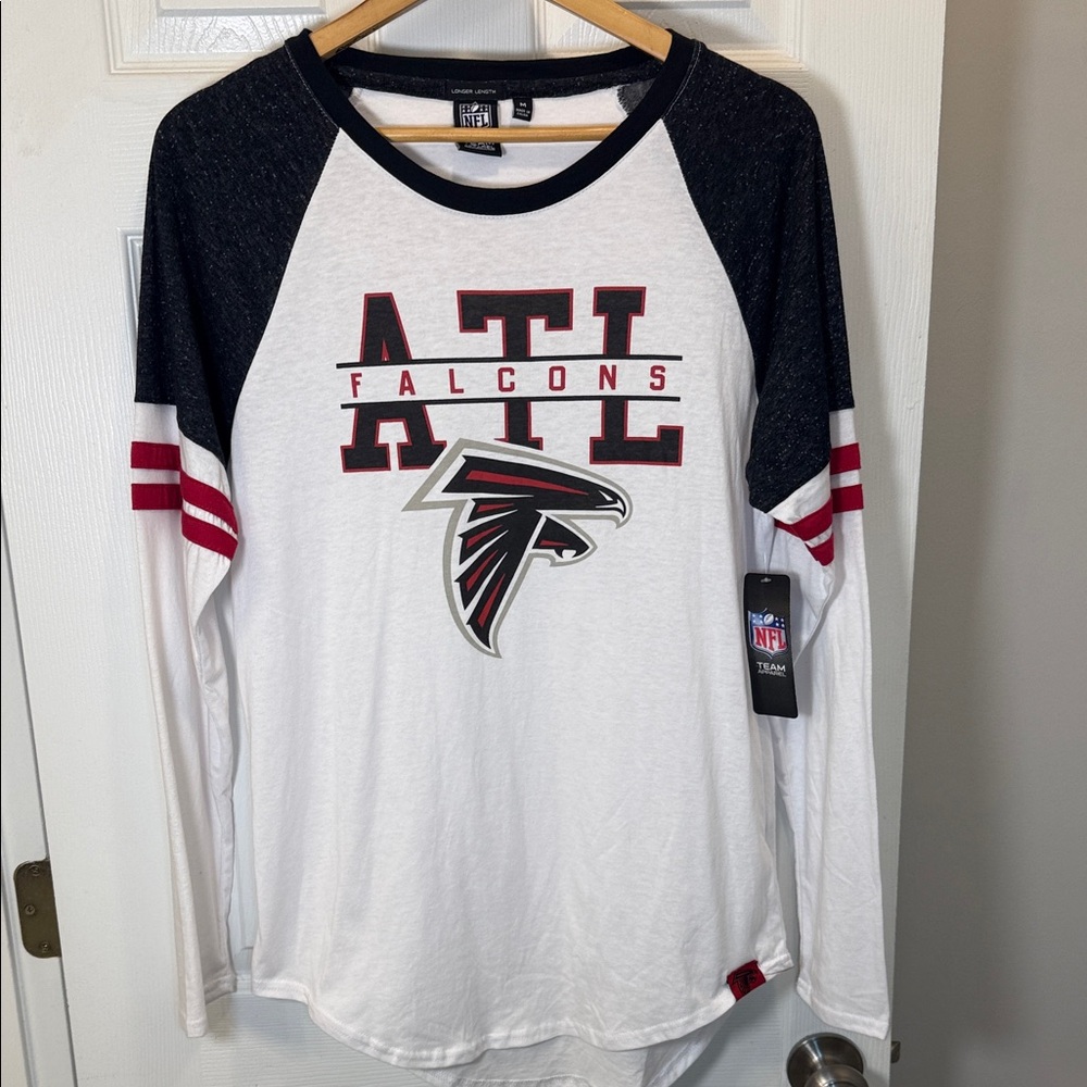 NFL Falcons Raglan Tee NWT